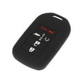 thumbnail image 6 of Car Key Fob Cover 5 Button Protective Case Silicone Black for Honda Accord Civic CR-V Pilot, 6 of 6