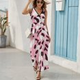thumbnail image 5 of Leopard Print Pattern Sleeveless Dress Female Clothing Dress Women Summer 2025 Dress, 5 of 6