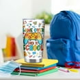 thumbnail image 6 of Game Over Back To School Funny Kids First Day School Gifts for Boys Girls First Day of School Gifts Items for Son Daughter Coffee Mug Stainless Steel Tumbler with Lid And Straws 20oz, 6 of 6