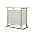 thumbnail image 3 of CosmoLiving by Cosmopolitan Camila Bar Cabinet, White, 3 of 7