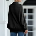 thumbnail image 5 of Sweater for Women, Roll Neck Sweaters for Women, Batwing Sleeve Knit Design, Cozy Winter Versatile Wear, 5 of 6