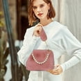 thumbnail image 1 of Women's Polyester Shoulder Bag | Fashion Handbag - Messenger Crossbody Purse | Casual Tote | Multi-Function Accessory | Adjustable Strap | 21x15x5cm | 150g | 1Pc, 1 of 6