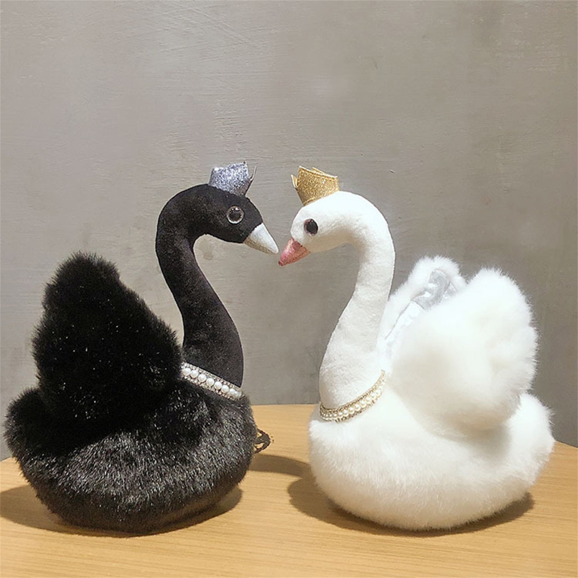 Black 2024 swan plush