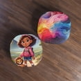 thumbnail image 4 of Tufted Floor Pillow, Round Floor Pillow, Reading Pillow, 4 of 4