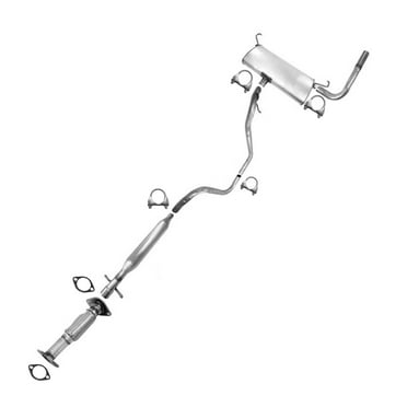 Front pipe Muffler Exhaust System Compatible with: 2011-2012 Chevy Malibu 2.4L
