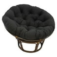 thumbnail image 5 of 44-inch Solid Micro Suede Papasan Cushion (Fits 42-inch Papasan Frame) - Indigo, 5 of 5