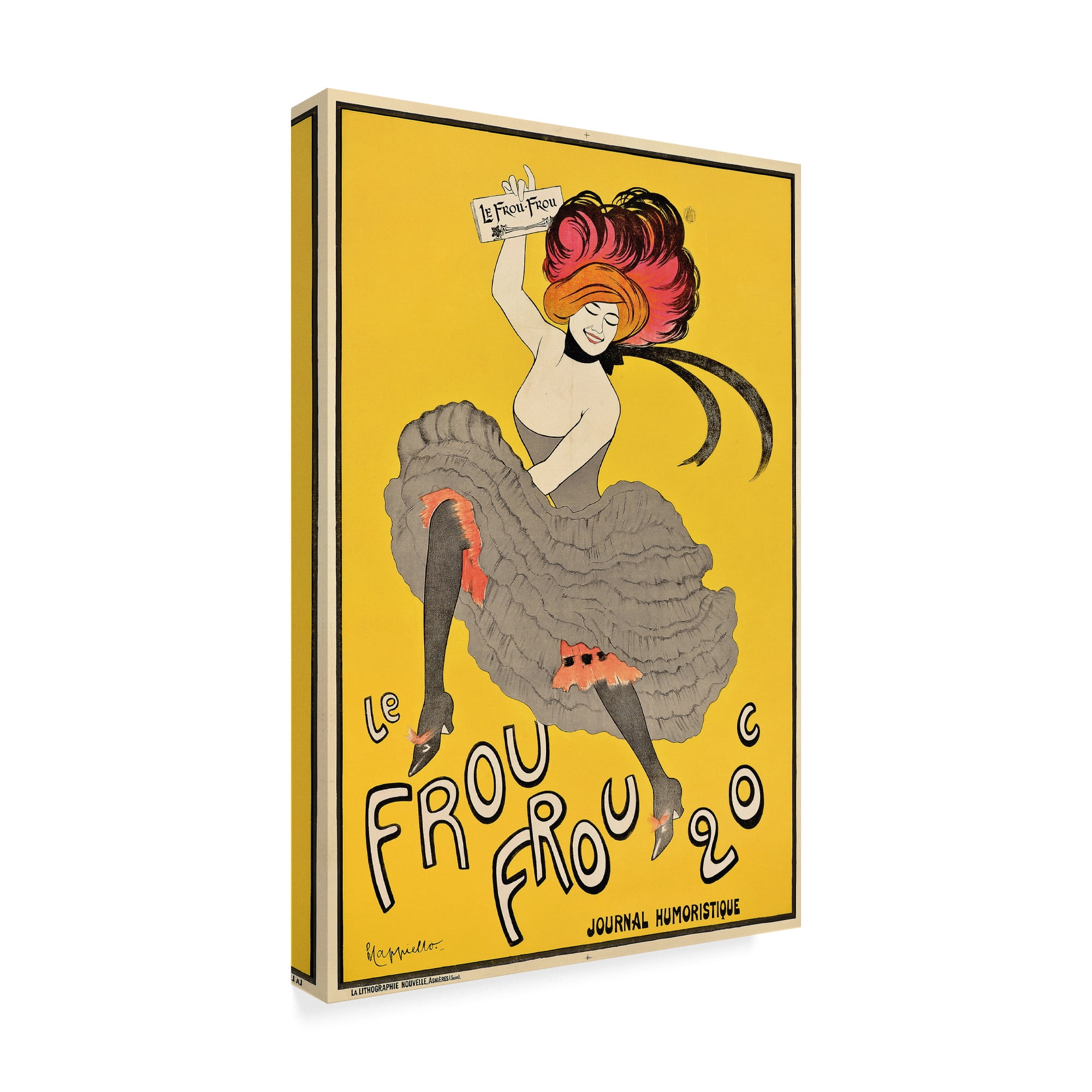 Trademark Fine Art 'Le Frou Frou, 1899' Canvas Art by Leonetto Cappiello