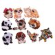 thumbnail image 3 of Patches de costura Sunnimix Diseño animal 4-6cm, 3 of 6