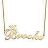 Personalized Planet Rhodium or Gold Plated Engraved Name and Birthstone Paw Print Necklace ,Women's