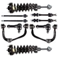 thumbnail image 2 of AUTOMUTO Struts & Shocks Quick-Strut Front Strut Spring Assembly Control Arm and Ball Joint Assembly Stabilizer Bar Link Tie Rod End Fit For 2005-2008 for Ford for F-150 2006-2008 for Lincoln Mark LT, 2 of 5