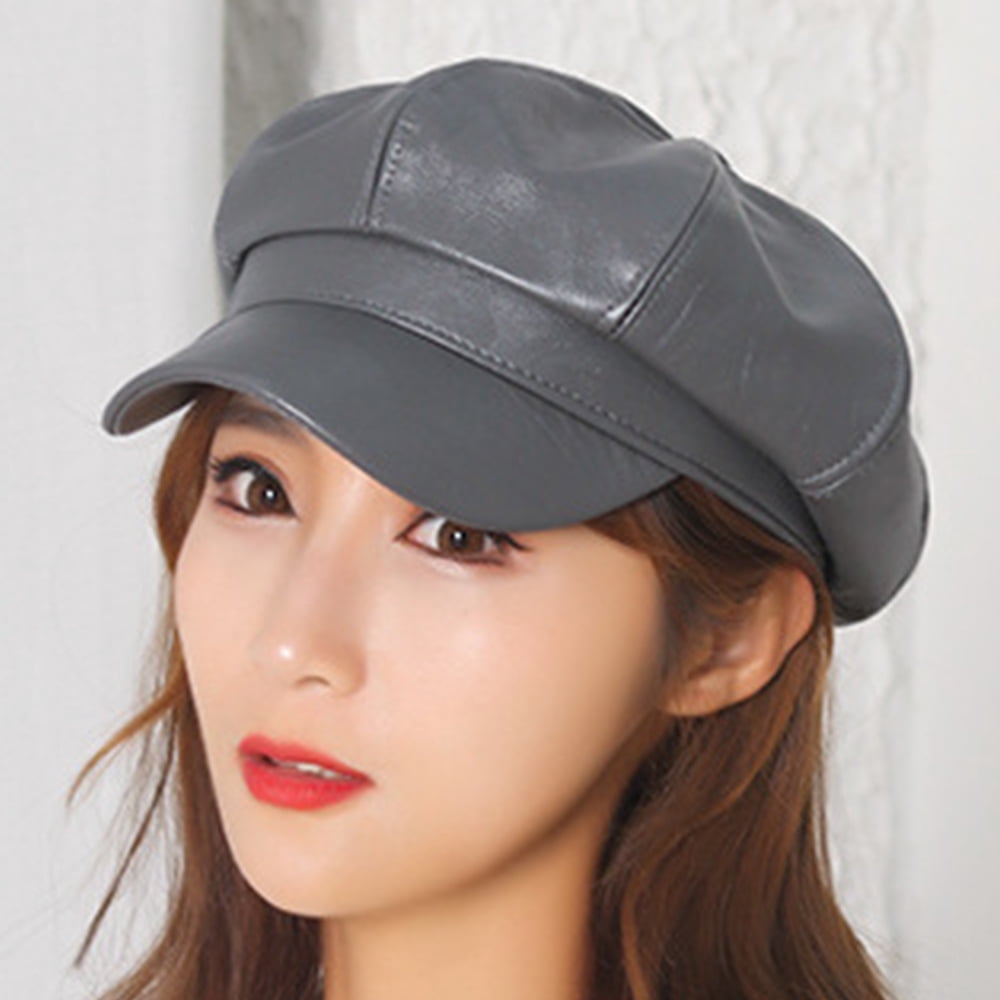Newsboy Hat,Plain Cabbie Visor Beret Gatsby Ivy Caps for Women