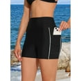 thumbnail image 6 of ATTRACO Women Sports Swimming Shorts Stretch Beach Shorts Boxer Shorts S-XL, 6 of 8