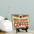 thumbnail image 4 of Signs ByLITA Fresh Gourmet Coffee, Table Sign (8 x 6"), 4 of 4
