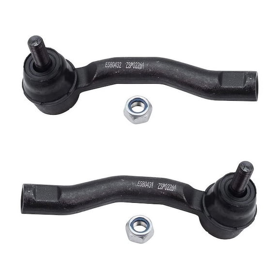 Outer Tie Rod Set - Compatible with 2003 - 2008 Toyota Corolla 2004 2005 2006 2007