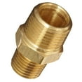 thumbnail image 3 of Grofry 1/2 to 3/8 inch Male Brass Threaded Pipe Fitting Connector Tube Accessories, 3 of 6