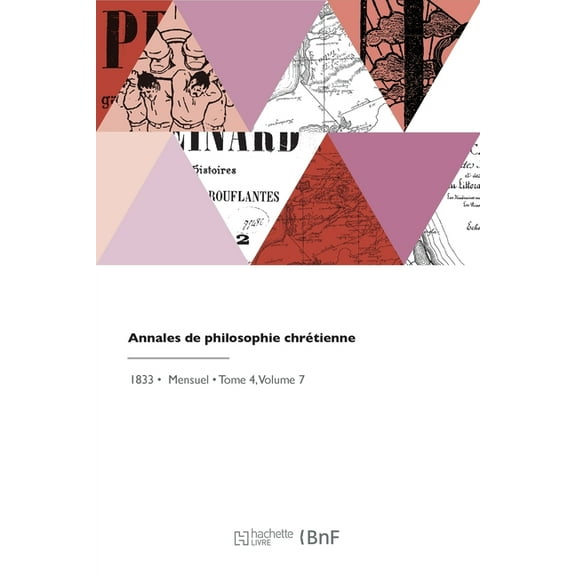 Annales de philosophie chrétienne (Paperback)