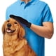 thumbnail image 2 of Guantes de limpieza con cepillo mágico para mascotas Qianli Blue, para mano derecha, 2 of 5