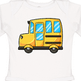 thumbnail image 4 of Inktastic Cute School Bus Boys or Girls Long Sleeve Baby Bodysuit, 4 of 5