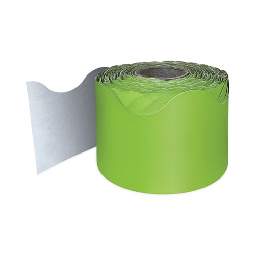 Rolled Scalloped Borders 2 25 X 65 Ft Lime Bundle Of 10 Each rolled-scalloped-borders-2-25-x-65-ft-lime-bundle-of-10-each