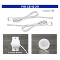 thumbnail image 4 of 10m/Set Pixel LED Stair Railing Controller PIR Motion Daylight Sensor WS2811 RGB Pixel Strip Dimmer Indoor Light 12V 100W Power, 4 of 7