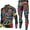 Newdesign34, variant on Men's Running Fitness Cooling Sportswear Camo Compression Short-Sleeved Shirt Pants Sets