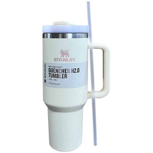 Termo Taza Taza de café caliente de acero inoxidable 304 con tapa, taza caliente fría de paja, frasco de vacío de 40oz