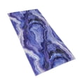 thumbnail image 3 of Polyester Long Towel Multi-Size Water Absorption Good Bright Fluffy Soft For Bathroom Swimming Pool Beach Outdoor Travel Blueviolet Marble_3, 3 of 8