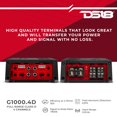DS18 G1000.4D Car Amplifier GENX FullRange Class D 4Channel 1000