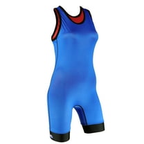 Cliff Keen Women's The Respond Reversible Singlet - Medium - Scarlet/Royal Blue