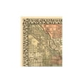 thumbnail image 4 of Historic City Map - Chicago Illinois - Mitchell 1870 - Vintage Wall Art, 4 of 4