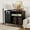 Black#1, variant on Entertainment Centers, Functional 4-Door TV Cabinet - 2 Storage Spaces, Adjustable Shelves, Ideal for Living Room Organization, Chestnut, Chestnut TV Stands With Storage,Small TV Stands