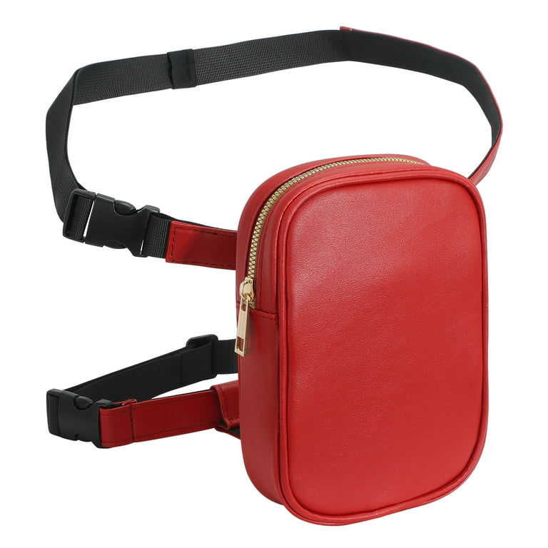 SUOSDEY Thigh Harness Leg Bag Fanny Pack for Women Leather Hip Bag Walmart