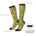 thumbnail image 6 of Fotbe Cactus 2 print Women's Men's Novelty Crew Socks Cotton Socks Knee High Socks for Walking,Running,Nurses,Pregnancy, 6 of 8