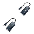 thumbnail image 4 of HLONK 2 Pcs Hub de Données USB 4 Ports Support Hub Multi-Port Hub USB Portable, 4 of 8