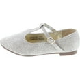 thumbnail image 2 of Bella Marie Girls Triss-13k T Strap Dress Flats Shoes, 2 of 7
