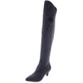 thumbnail image 1 of Impo International Womens Edeva Stretch Embroidered Over-The-Knee Boots, 1 of 2
