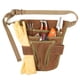 thumbnail image 3 of Riñonera para herramientas de carpintero, bolsa de almacenamiento de ferretería, cinturón ajustable resistente, diseño plegable y portátil, estructura metálica, para uso en jardín y, 3 of 9