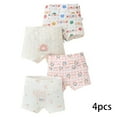 thumbnail image 2 of FJUCHAI 1-12Y Toddler Girls' Cartoon Underwear Big Kids Cotton Boxer Shorts for Baby Children 4PCS, 2 of 8