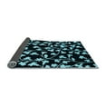 thumbnail image 2 of Ahgly Company Indoor Round Oriental Light Blue Industrial Area Rugs, 8' Round, 2 of 4