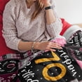 thumbnail image 5 of Birthday Gifts for Women/Girls/Her, Happy Birthday Decorations Blanket 50"X60", Gifts for Women Birthday Unique, Birthday Gifts for Mom/Daughter/Friend/Sisters, Women Birthday Gift Ideas, 5 of 5