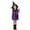 Purple, variant on Xmyrz Skirt Set Baby Girl 2 Piece Outfits Mesh Short Sleeve Halloween Suitable Dress Holiday Role Play Performance Clothing Suits
