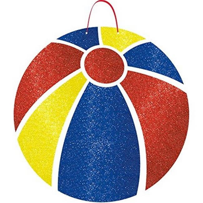 glitter beach ball