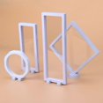 thumbnail image 2 of 3D Floating Frame Shadow Box Display Case Coin Box Jewelry Display Show Case 18x18x2cm (White), 2 of 3
