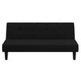 thumbnail image 2 of Serta Laurel Tufted Convertible Sleeper in Black Fabric Upholstery, 2 of 13