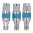 thumbnail image 1 of Bloque De CC Coaxial RF ANGGREK 3 Piezas Acero Inoxidable, 1 of 8