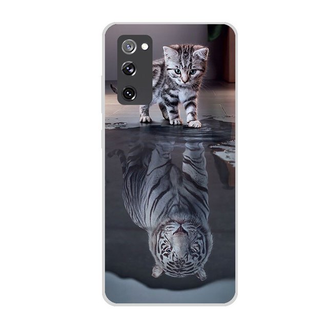 Funda Popular para Samsung Galaxy S20 FE, carcasa trasera de silicona suave para Samsung S20 FE, S21, S20 Plus Fivean unisex