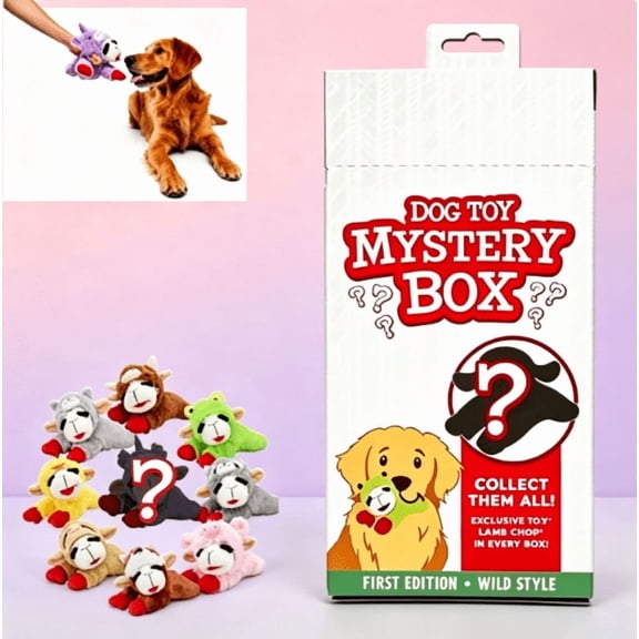 Limited Lamb Chop Mystery Box Dog Interactive Plush Toy