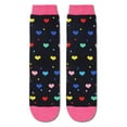 thumbnail image 4 of Calcetines unisex informales con estampado de letras y suela de tubo medio para mujer, calcetines de poliéster, 4 of 5