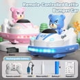 thumbnail image 3 of Kit de Automóvil de control remoto, 2.4G Familia Competitiva Pirmones Compañeros Carriles de Parachoques Con Música Ligera Sensor de Gestos Eléctrico Recargable Juego de, 3 of 7