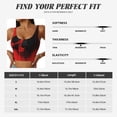 thumbnail image 6 of Lsque Minimalist Skull Red Printed Women'S Sports Bra, Compression, Moisture Wicking, High-Impact Sports Bra For Women,Supportive sports bra-X-Large, 6 of 9